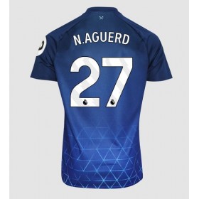 West Ham United Nayef Aguerd #27 3rd Trikot 2023-24 Kurzarm